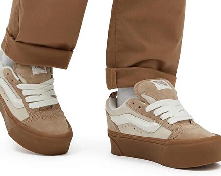 Vans Knu Stack Kadın Günlük Ayakkabı VN000CP6DJR1 Kahverengi