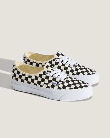 LX Authentic Reissue 44 Uniseks Siyah/Beyaz Kareli Spor Ayakkabı - VN000CQA