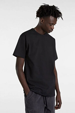 Erkek Vans OFF THE WALL II SS T-Shirt - Siyah | XS