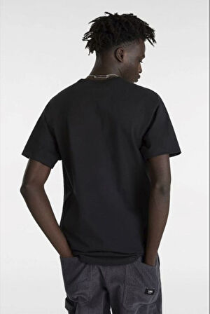 Erkek Vans OFF THE WALL II SS T-Shirt - Siyah | XS