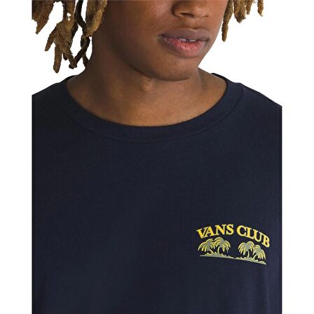 Vans Shore Club Ss Tee Erkek Lacivert T-Shirt