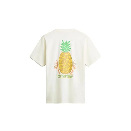 Vans Pineapple Skull Ss Tee Erkek Beyaz T-Shirt