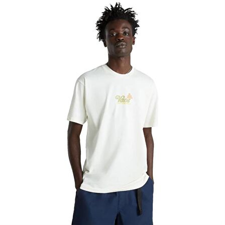 Vans Pineapple Skull Ss Tee Erkek Beyaz T-Shirt