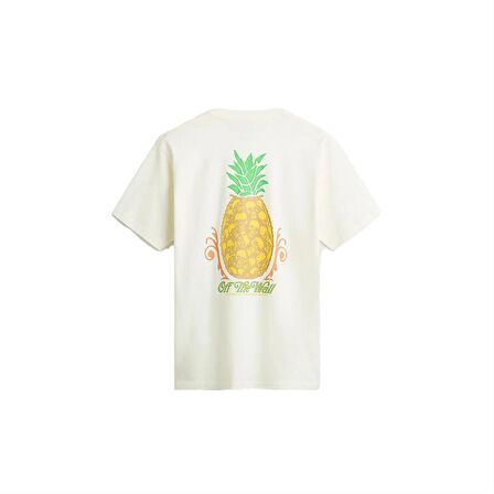 Vans Pineapple Skull Ss Tee Erkek Beyaz T-Shirt