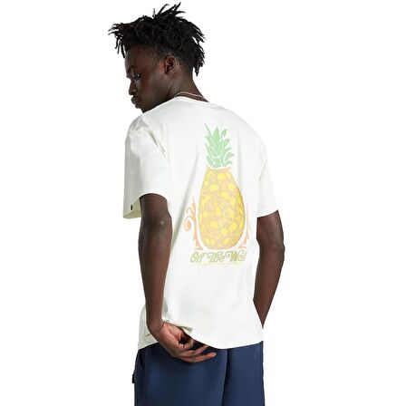 Vans Pineapple Skull Ss Tee Erkek Beyaz T-Shirt