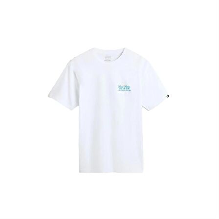 Vans Dual Palms Club Ss Erkek Beyaz T-Shirt