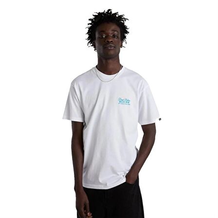 Vans Dual Palms Club Ss Erkek Beyaz T-Shirt