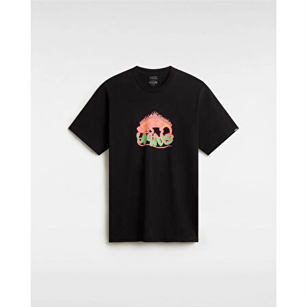 Vans Fiery Friend Ss Tee Erkek Siyah T-Shirt