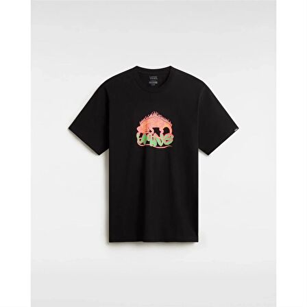 Vans Fiery Friend Ss Tee Erkek Siyah T-Shirt