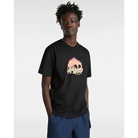 Vans Fiery Friend Ss Tee Erkek Siyah T-Shirt