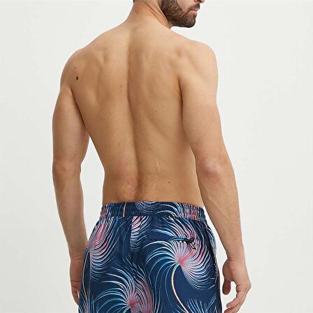 Vans Primary Print Elastic Erkek Mavi Deniz Şortu