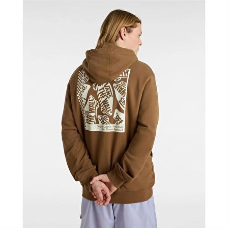 Vans Vd Box Po Erkek Kahverengi Sweatshirt