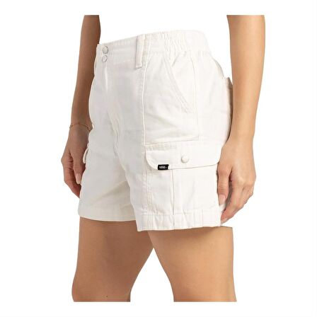 Vans Sidewalk Cargo Short Kadın Beyaz Şort