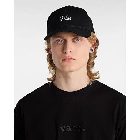 Vans Fresh Script Structured Jockey Black Unisex Şapka