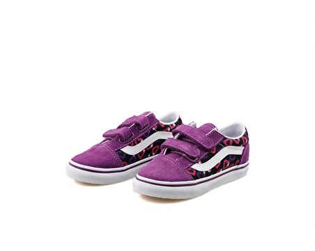 Vans Old Skool V Bebek Günlük Ayakkabı VN000CRWBJD1 Mor