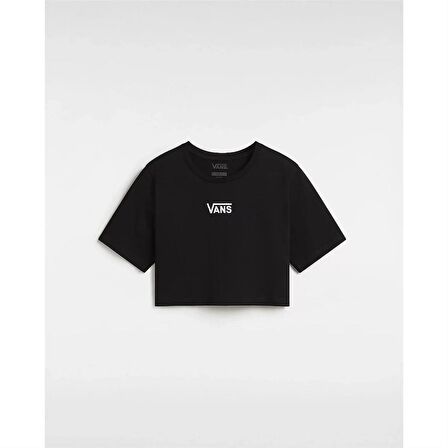 Vans Flying V Crew Crop Iı Siyah Kadın T-Shirt