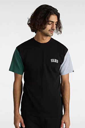 Erkek Vans Varsıty SS T-Shirt - Siyah  | XS