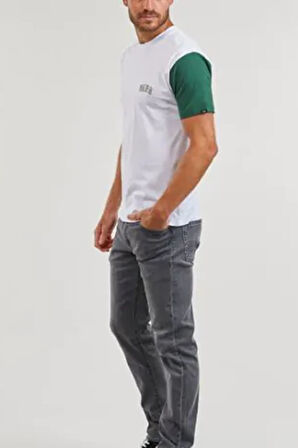 Erkek Vans Colorblock Versity SS T-Shirt - Beyaz | XS