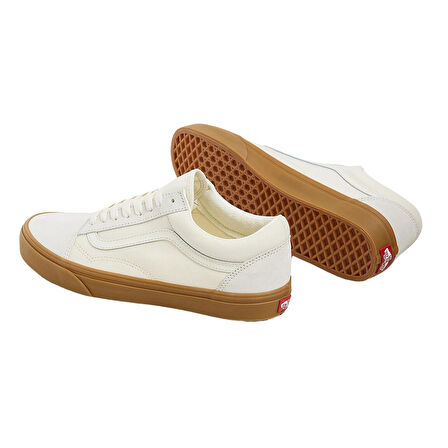 Vans Old Skool Kadın Bej Spor Ayakkabı & Sneaker