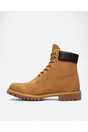 Deri Sarı Erkek Bot Premium 6 INCH LACE UP WATERPROOF
