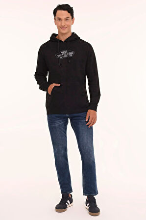 Vans Off The Wall Pullover II-B Erkek Sweatshirt VN000HVNBLK1