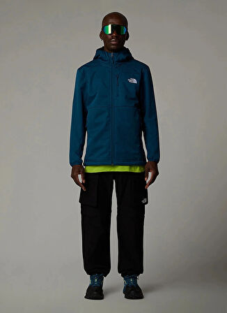 The North Face Lacivert Erkek Mont NF0A3YFP2LO1_M QUEST HOODED SOFTSHE