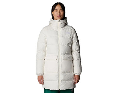 The North Face W Gotham Parka Kadın Outdoor Montu NF0A84IXQLI1 Beyaz