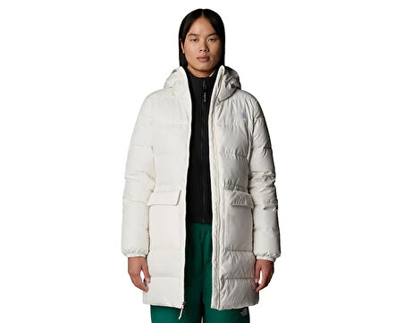 The North Face W Gotham Parka Kadın Outdoor Montu NF0A84IXQLI1 Beyaz