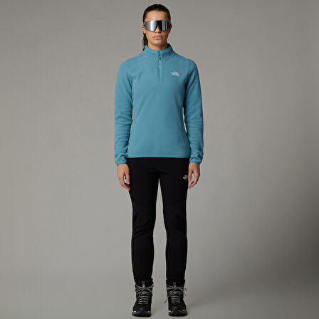 The North Face Glacier Zipped Kadın Yeşil Outdoor Polar