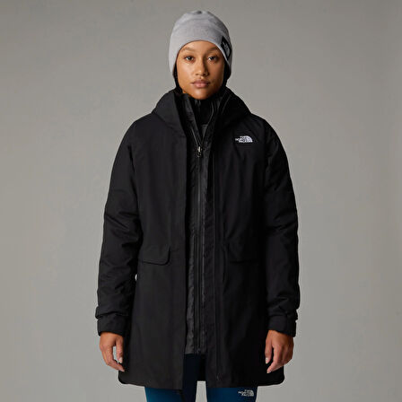 The North Face W Dryvent Mono Triclimate Parka Kadın Mont
