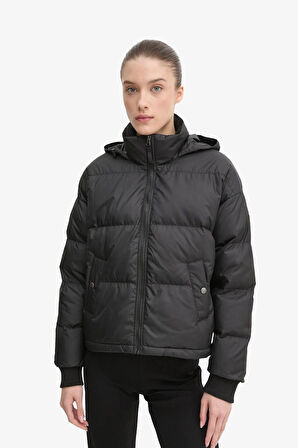 The North Face W Down Paralta Puffer Kadın Siyah Mont NF0A3YSDKT01
