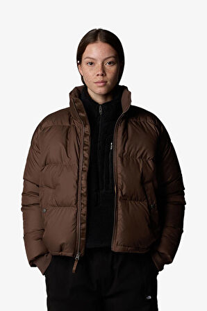 The North Face W Down Paralta Puffer Kadın Kahverengi Mont NF0A3YSD1OI1