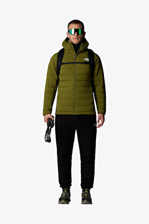 The North Face M Bellevıew Stretch Down Hoodıe Erkek Haki Mont NF0A7UJEPIB1