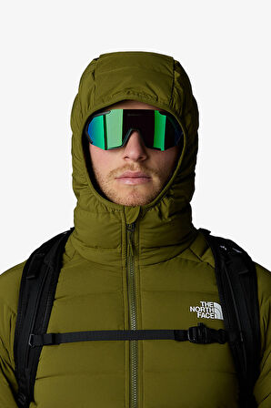 The North Face M Bellevıew Stretch Down Hoodıe Erkek Haki Mont NF0A7UJEPIB1