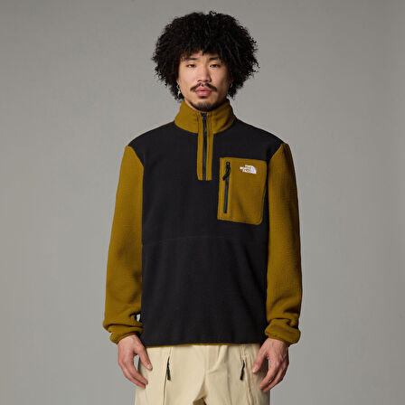 M Yumiori 1/4 Zip Erkek Sweatshirt