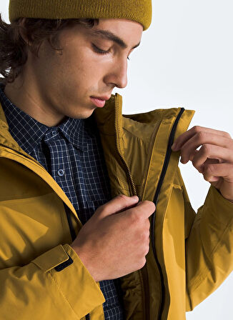 The North Face Sarı Erkek Mont NF0A88WAZU31_M DRYVENT MONO TRICLIM