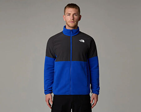 The North Face M Glacier Heavyweight Full Zip Erkek Günlük Polar Ceket NF0A89JGJL11 Mavi