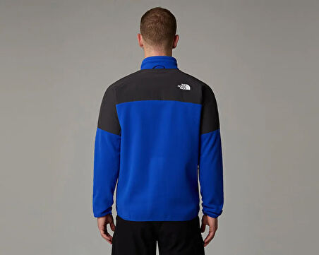 The North Face M Glacier Heavyweight Full Zip Erkek Günlük Polar Ceket NF0A89JGJL11 Mavi