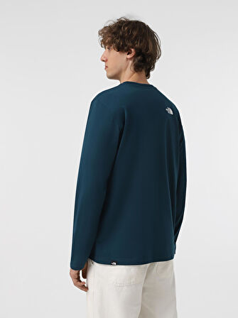 The North Face M L/S Sımple Dome Tee Erkek Sweat NF0A87QN1NO1