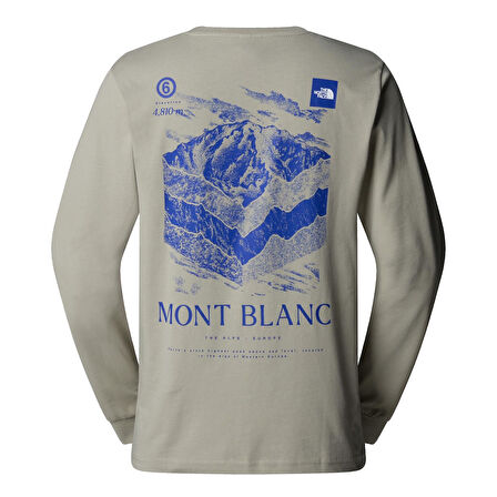 The North Face Erkek L/S T-SHİRT TOPOGRAPHIC NF0A89DR1I41