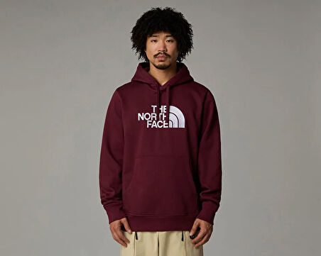 The North Face M Drew Peak Pullover Erkek Günlük Sweatshirts NF0A89EM1OO1 Kırmızı