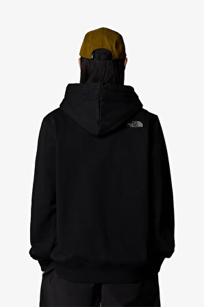 The North Face M Drew Peak Pullover Hoodıe Erkek Siyah Sweatshirt NF0A89EMJK31