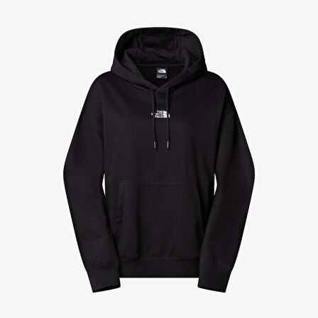 The North Face Essentials Oversize Kadın Siyah Günlük Sweatshirt