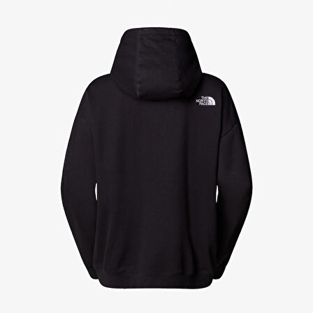 The North Face Essentials Oversize Kadın Siyah Günlük Sweatshirt