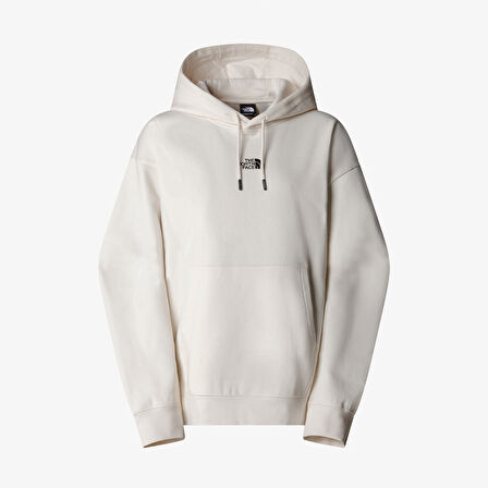 The North Face Essentials Oversize Kadın Beyaz Günlük Sweatshirt