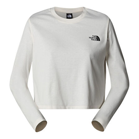 Kadın L/S SIMPLE DOME CROP T-SHİRT NF0A89FKQLI1