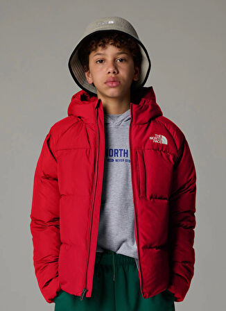 The North Face Kırmızı Erkek Çocuk Mont NF0A88TX6821-B NORTH DOWN HOODED J