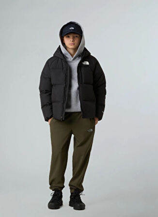 The North Face Siyah Erkek Çocuk Mont NF0A88TXJK31-B NORTH DOWN HOODED JA