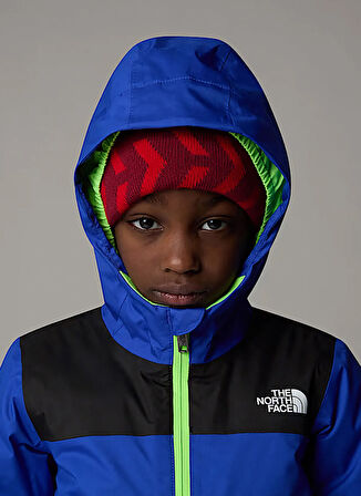 The North Face Lacivert - Yeşil Erkek Çocuk Kayak Montu NF0A88VKCZ61-KID FREEDOM INSULATED