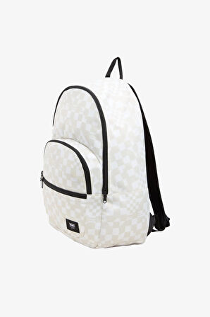 Vans Ranged 2 Prints Backpack-B Kadın Beyaz Sırt Çantası VN0A7UFM2N11